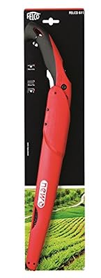 Felco NR Scie repliable"N° 611" 33cm, Argent/Rouge/Noir