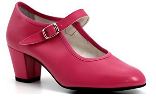 CREACIONES PASOS DE BAILE S.L. - Zapato - Carleti 15 Flamenca Fuxia, Talla: 33