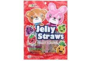 · CANDYBOX · Fruchtgummistäbchen ABC Bear and Bunny - Geleefruchtstreifen – Tik Tok Challenge Long Jellys - Kaubonbon-Stangen - Soft-Kaustangen mit Frucht - 300 ml 1 Stück