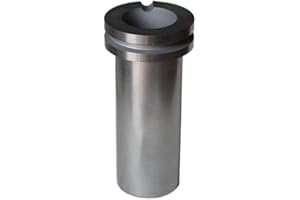 LLF Schmelztiegel, hochrein, Graphit, zum Schmelzen von Ofen, Schmelzmaschine, Schmuckwerkzeug - 2kg