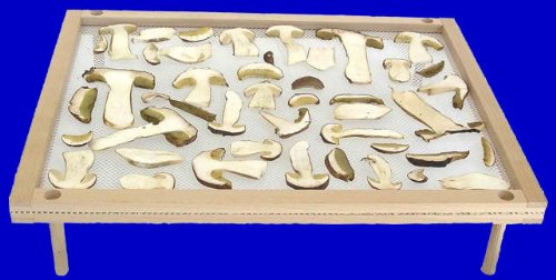 TROCKNER TABLETT GESTELL MIT GITTERROST FÜR PASTA PILZE GEMÜSE usw. - 2