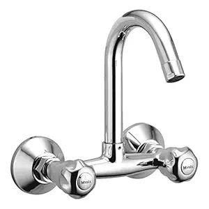 Mysis Moon Brass Sink Mixer With Hot & Cold Water Feature (Rising Fitting | Quarter Turn | Form Flow)