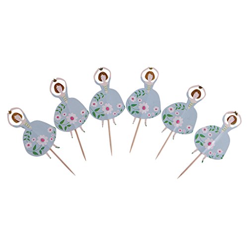 Gazechimp 24pieces / Set Cupcake Picks - 3