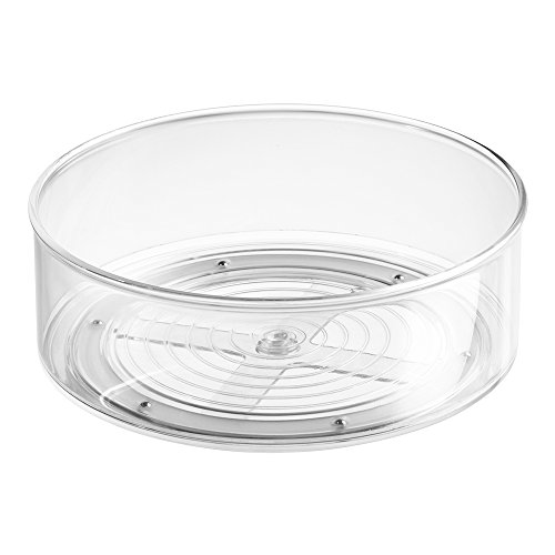 InterDesign 62830EU Cabinet Binz Drehteller 22,9 cm, Durchsichtig