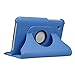 Produktbild doupi Deluxe Schutzhülle für Samsung Galaxy Tab 2 (7 Zoll), Smart Case Sleep/Wake Funktion 360 Grad drehbar Schutz Hülle Ständer Cover Tasche, blau
