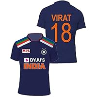 India Jersey virat kohli 2020-2021 for Boys and Mens