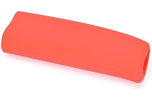 ZHOUBA Car Handbrake Covers Sleeve Anti-slip Hand Brake Grips Auto Silicone Accessory Red