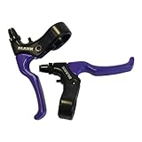 blank purple bmx cycle bike brake lever