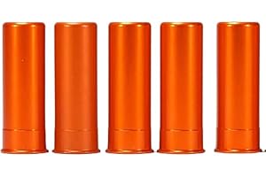 A-ZOOM Lot de 5 Capuchons à Pression de Calibre 12, Orange