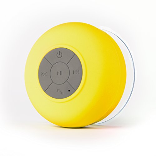 Splash Tunes Shower Speaker - Waterproof Bluetooth Shower Speaker  Portable  Hands-Free  Wireless  Water Resistant  Shower Speaker with Built-in Mic a