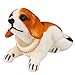 Price comparison product image Sedeta Beagle Bobbing Nodding Nodder Moving Bobble Head Dog Car Home Interior Decor Doll Toy Lovely Soft Plush Bobbing Nodding Nodder Moving Interior Decor Doll Toy dog ornaments ebay