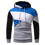 Herren Mantel Mit Kapuze Kapuzenpullover Hoodie Langärmlig Pullover Patchwork Sweatshirts Winterpullover Fashionable Completi Outwear Streetwear Männer Winter Herbst Bluse Tops