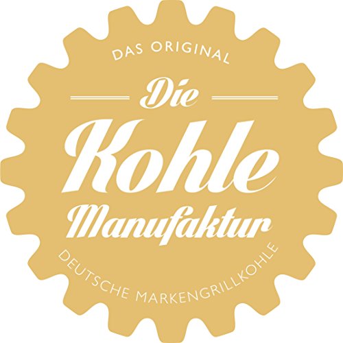 2x 5 kg Kohle Manufaktur Premium Grillbriketts RAUCHFREI, bis zu 4,5 Std. Brenndauer, Grillbrikett Briketts Grill Holzkohle Brikett MADE IN GERMANY von Gartenwelt Riegelsberger-SET - 3