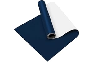 GELAISI Patchs de réparation pour veste en duvet tissu en Nylon 40x200cm,Auto-adhésif, imperméable et résistant aux déchirures pour réparer Les Trous dans Les doudoune, sac de vêtements de tente (Bleu foncé)