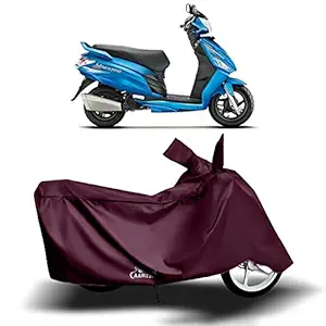 Cover Lab - Hero Maestro Edge 125 New BS6 Water Resistant - Dust Proof - Full Bike Scooty Two Wheeler Body Cover for Hero Maestro Edge 125 (Maroon)