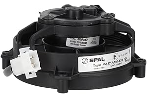 EXTREME PARTS Original SPAL 4 Inch Fan, Cooling, Ventilator- Plug and Play adapted for KTM/Husqvarna/Gas Gas - Year 2010 to 2023
