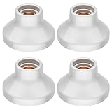 portalamparas de porcelana portalámpara E27 de techo de porcelana dura de alta calidad (dura, sólida, resistente y duradera)