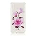 Produktbild Hülle für Xiaomi Redmi Note 5 Pro, KANTAS Weich Transparent Silikon TPU Schutzhülle Handyhülle Schlank Klar Rückseite TPU Ultra Dünn Bumper Back Cover für Xiaomi Redmi Note 5 Pro, Rosa Blume