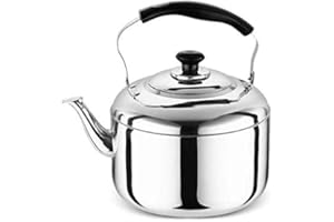 N/A Bouilloire en Acier Inoxydable, Bouilloire bouillante sifflet, Bouilloire capacité 5L, Bouilloire Multifonctionnel, Bouilloire, Bouilloire d'eau bouillante.