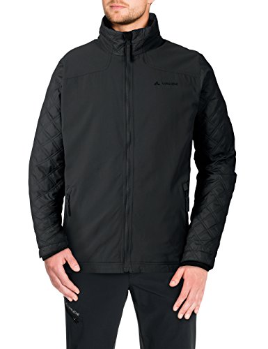 VAUDE Herren Men's Cyclist Padded Jacket Jacke, Men's Cyclist Padded Jacket , Schwarz, Gr. 52 (Herstellergre: L)