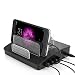 Produktbild LH Schnelle Ladestation Dock, Bluetooth-Lautsprecher 4-Port USB-Smart-Ladegerät Multi-Port-Mobilfunk-Tablet-Audio,EU