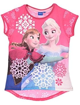 Disney - T-shirt maniche corte Frozen : Il regno di ghiaccio - 4 ANS, Rose