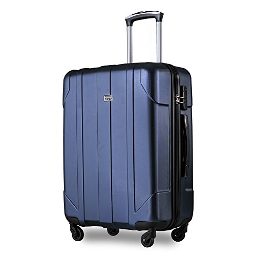 Merax Lightweight Hard Shell Wheel Travel Trolley Suitcase