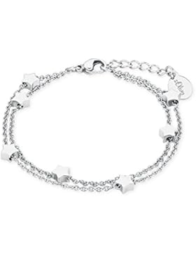 s.Oliver Kinder-Armband verstellbar Edelstahl 16 cm - 2018510