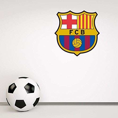 Wall Chimp FC Barcelona Football Wall Sticker Badge 80cm x 80cm