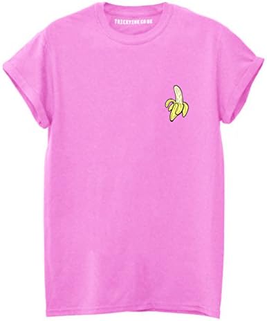 Tricky Ink Banana Pocket Pink T-Shirt Vegan Fashion Blogger - Roi Martinez Collab