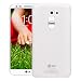 CUBIX® LG G2 Case, Hard (Semi Transparent) Super Slim Matte Back Cover For LG G2 (White) RS.350.00