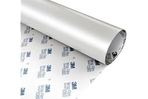 M MOTOS MOTOS 3M 2080 Blanco Perlado Semi Mate Película para Automoción Película para Envolver el Coche SP10 152X10