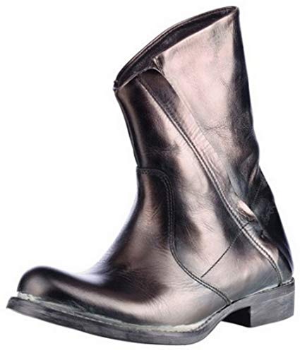 Bottines Femmes en Cuir nappa de BKR Bunker - Taupe, Femme, 36 EU