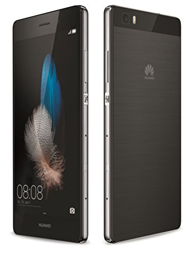 Huawei P8 lite Dual-SIM Smartphone (5 Zoll (12,7 cm) Touch-Display, 16 GB Speicher, Android 5.0) schwarz (Zertifiziert und GeneralÃ¼berholt)