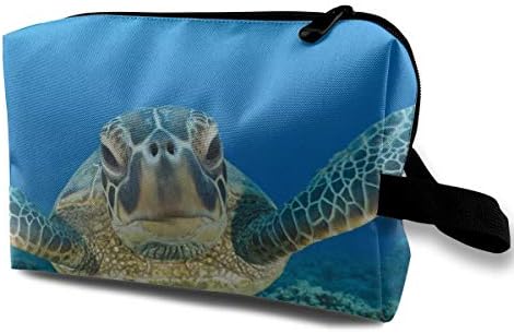 Travel Cosmetic Bag Sea Turtle Brush Pouch Toiletry Wash Bag