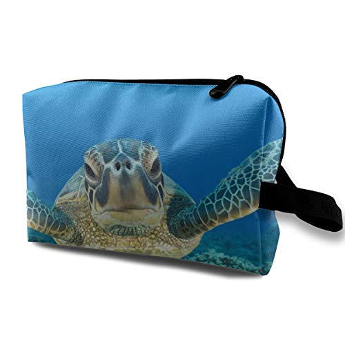 Travel Cosmetic Bag Sea Turtle Brush Pouch Toiletry Wash Bag