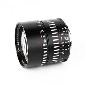 TTArtisan 50mm F0.95 APS-C Portrait-Length Manual Lens Accessory for Canon EOS-M Mount Compatible Cameras with M1 M2 M3 M5 M6 M6II M10 M100 M50 M50II M200