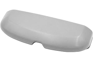 TZYSZDB DWVV Gafas de Sol Soporte Estuches para Audi A3 A4 A6 A7 A8 Q3 Q5 Q7 Q8 S3 S4 S6 S7 S8, Caja de Almacenamiento de Gafas para Audi 2017-2021 (Gris)