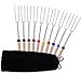 Produktbild Eibisch-Röstung Sticks Teles Smore Sticks Spieße für Grill Hot Dog Fork Patio Feuerstelle Camping Kochgeschirr Lagerfeuer Kochzubehör für Kinder Erwachsene Party Accessories