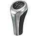 Produktbild mark8shop 5 SPEED schwarz & silber Manuelle Schaltknauf shift für BMW E30 E32 E36 E46 E39 E34 Z3