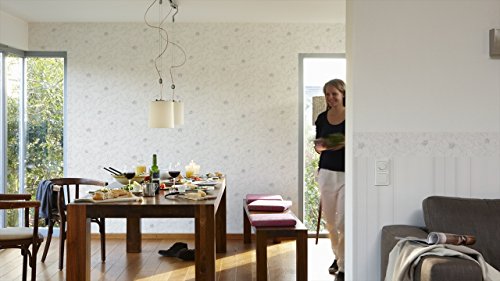 Schöner Wohnen Vliestapete, Unitapete, weiß, 252210 - 2