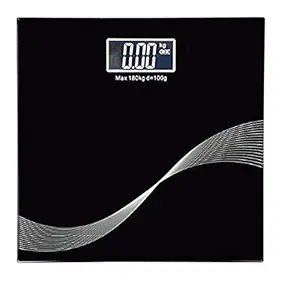 Ketmart Electronic Thick Tempered Glass & LCD Display Digital Personal Bathroom Health Body Weight Scales