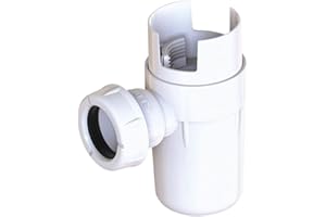 Watts 92315 Watt Sifone in PVC con deflettore - Serie 92-1"F - Ã˜25/32 Millimetri