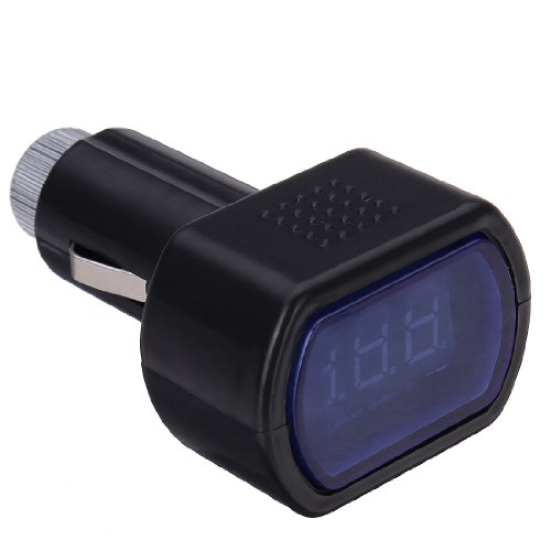 12-24V LED Zigarettenanzünder KFZ Batterie Tester Spannungsanzeige Voltmeter - 3
