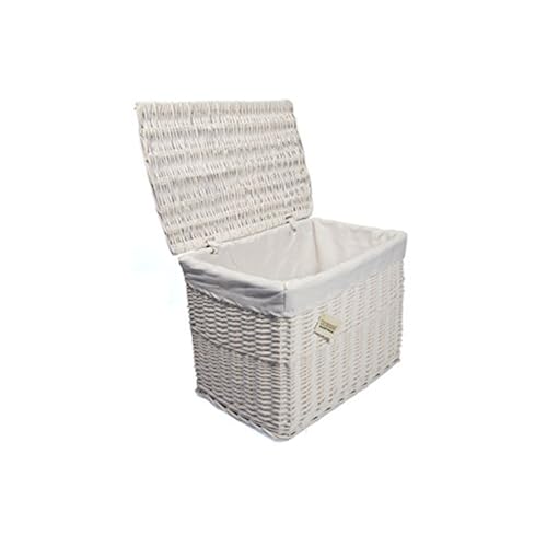 Wicker Storage Baskets With Lids Amazon.co.uk
