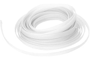 MOCNT PET Expanderbar flätad hylsa, tråd, flätad ärm, kabelhantering, flexibel, isolerad fodral, vävslang, kabel, prydligt sk