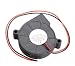 Produktbild funnytoday365 DC 12 V 0,06 A 50 x 15 mm Schwarz Bürstenlos Gebläse Lüfter 2 Litzen 5015S