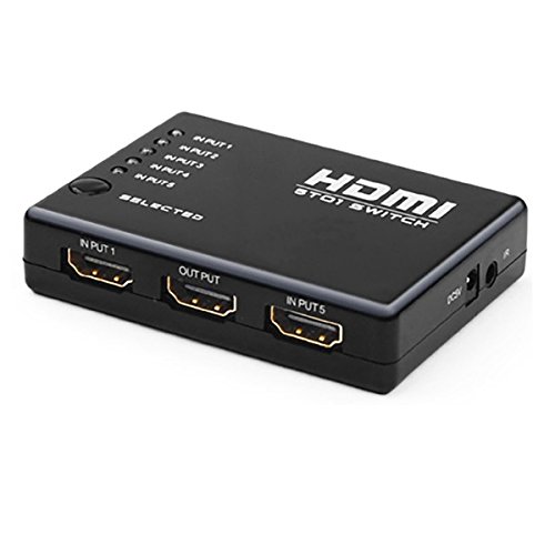 5x1 HDMI Switch Yatek YK-0501b mit Fernbedienung