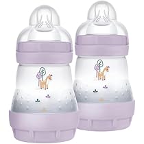 MAM Tettarelle Per Biberon 0+ Mesi - Flusso Lento, Silicone Ultra Morbido | Ciuccio Anatomico Per Neonati - Foto 4