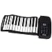 Produktbild BESTSOGER 61-Keys Handrollen-Klavier, Elektronisches Klavier mit Lithium-Batterie-Box Thick MIDI Soft Keyboard, Full Soft Responsive Keys Built-in Speaker, für Kinder Erwachsene Anfänger